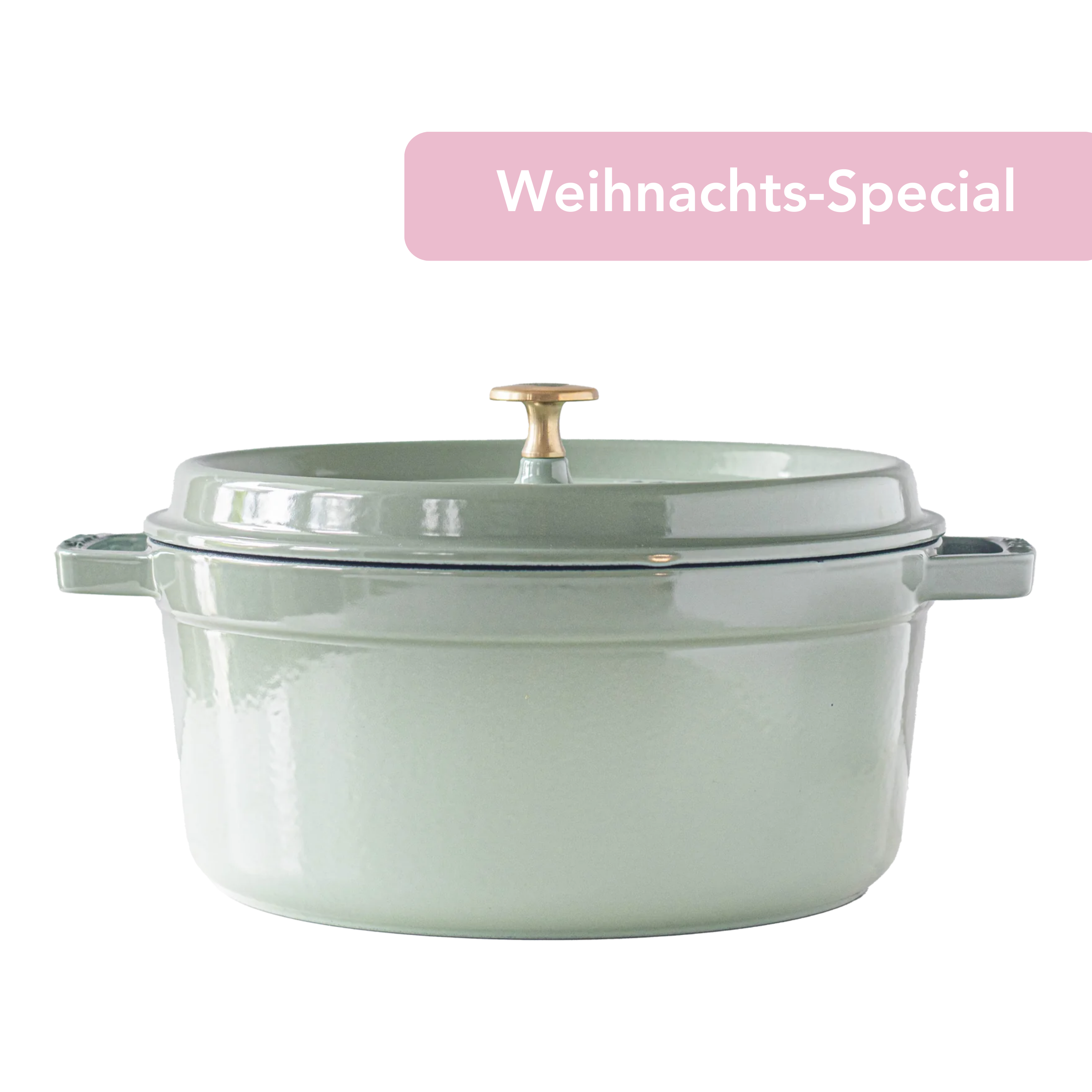 Special Edition: Cocotte by food with love | rund Ø 26 cm in Eukalyptus