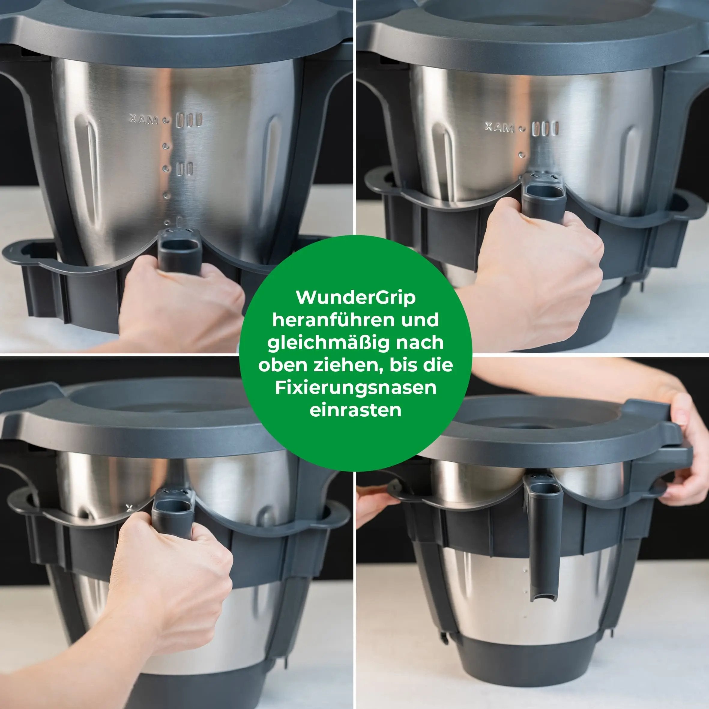 WunderGrip® | Einhand-Griff für den Monsieur Cuisine Connect/Trend Mixtopf