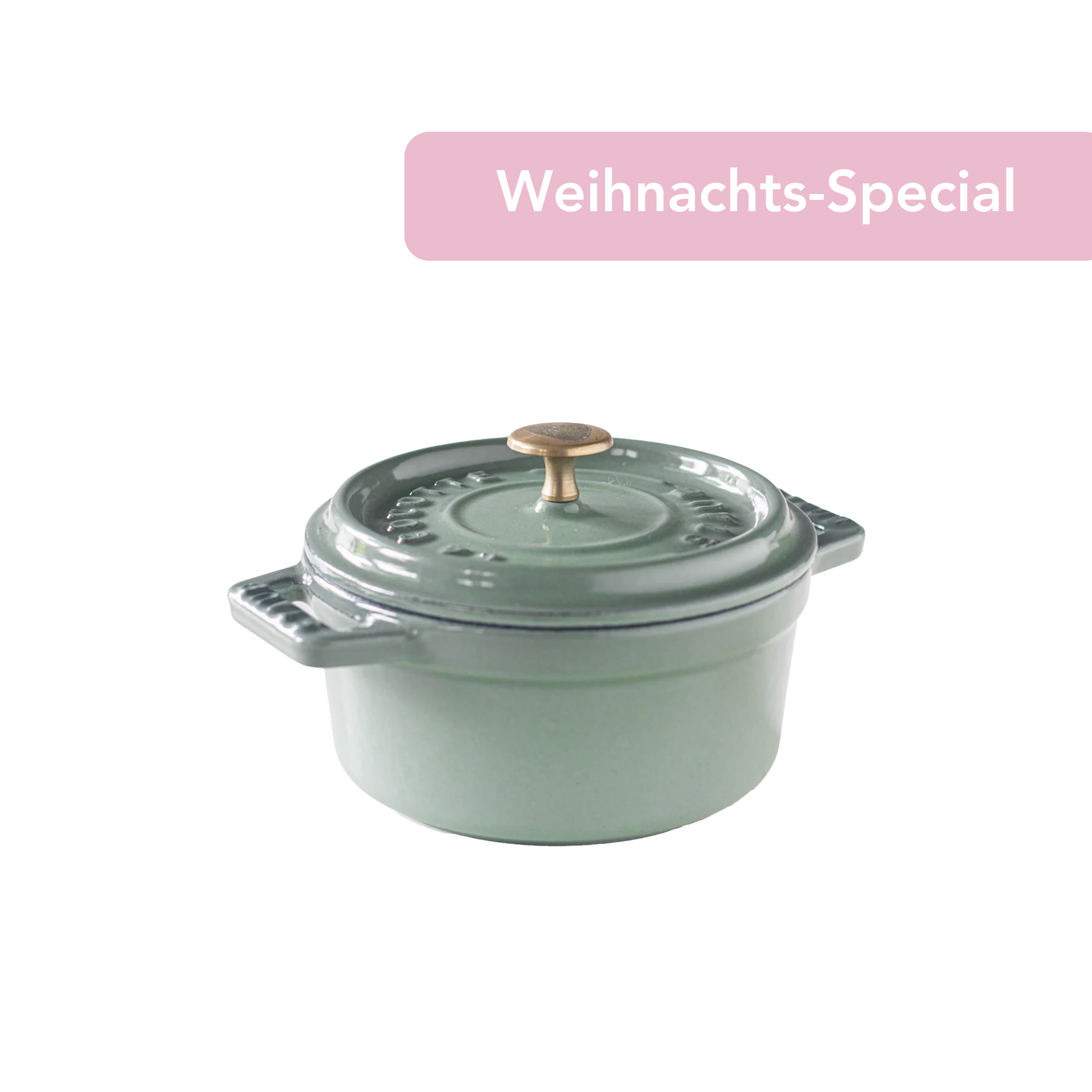 Special Edition: Mini Cocotte by food with love | rund Ø 10 cm in Eukalyptus