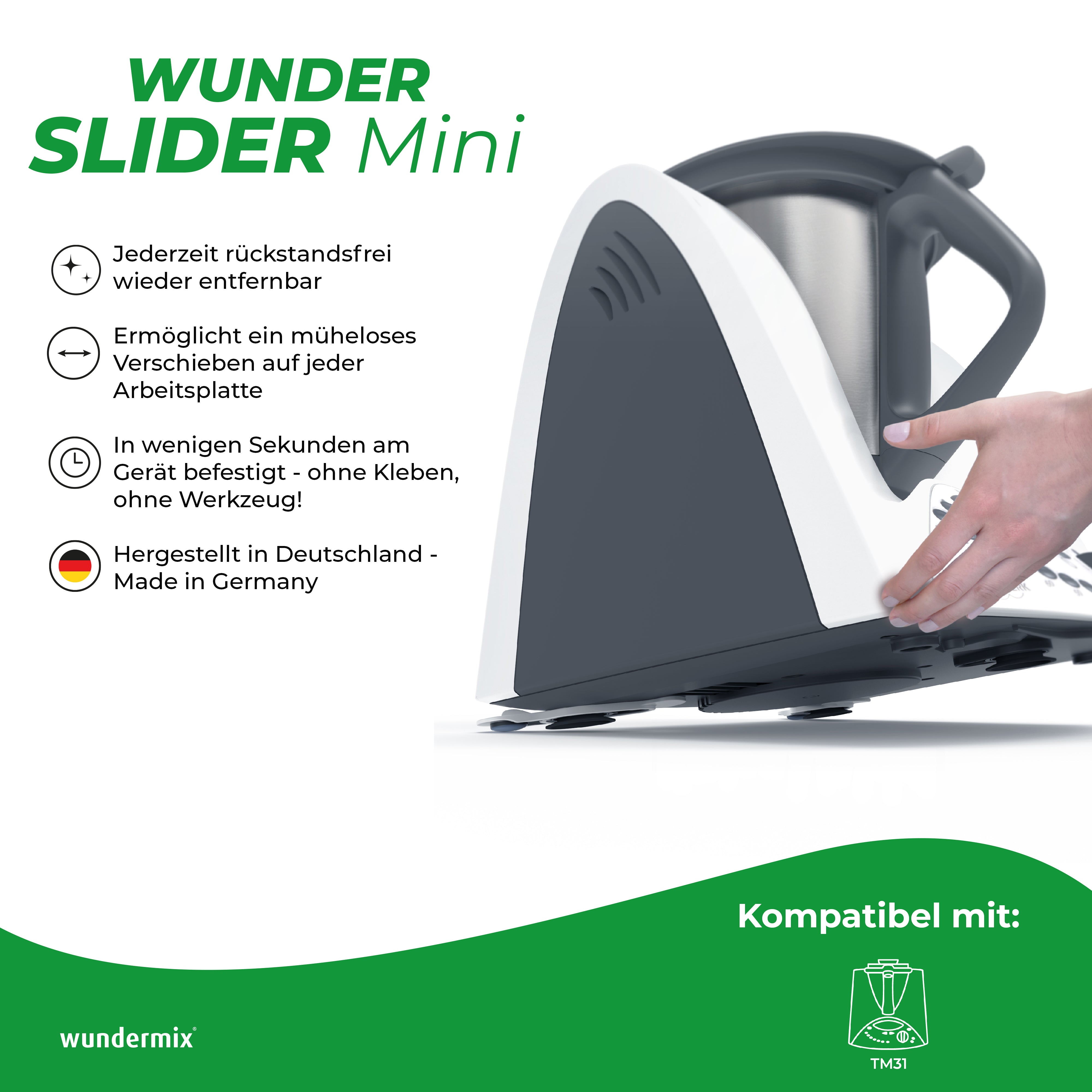 WunderSlider® Mini | Gleitbrett-Alternative für TM31