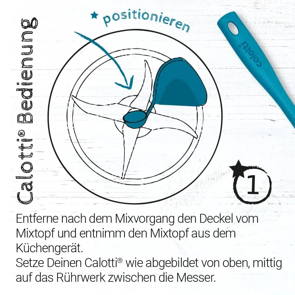 Calotti® | Drehkellenspatel für Thermomix TM6, TM5, TM31