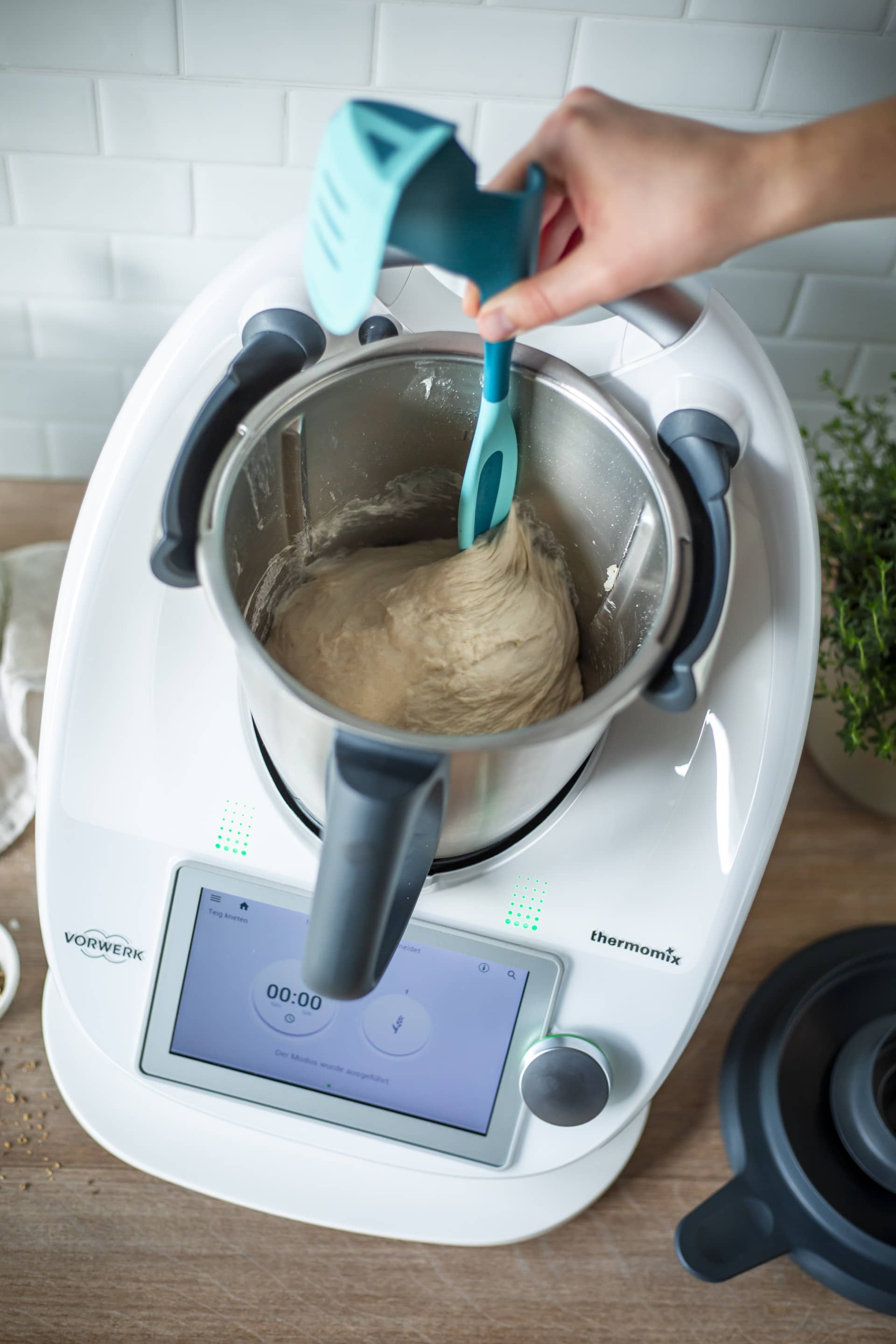 Calotti® Silikon + | Drehkellenspatel für Thermomix TM6, TM5, TM31