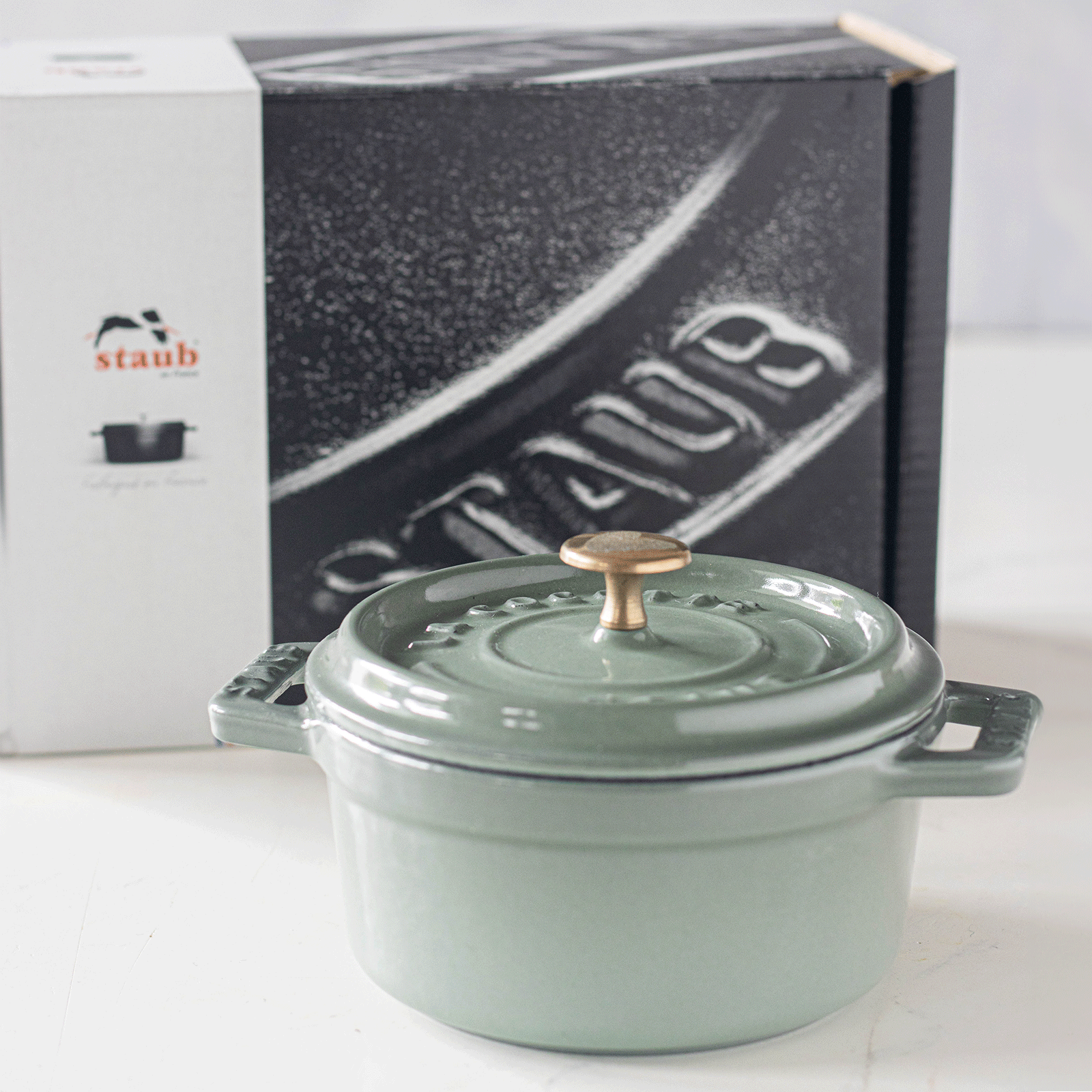 Special Edition: Mini Cocotte by food with love | rund Ø 10 cm in Eukalyptus