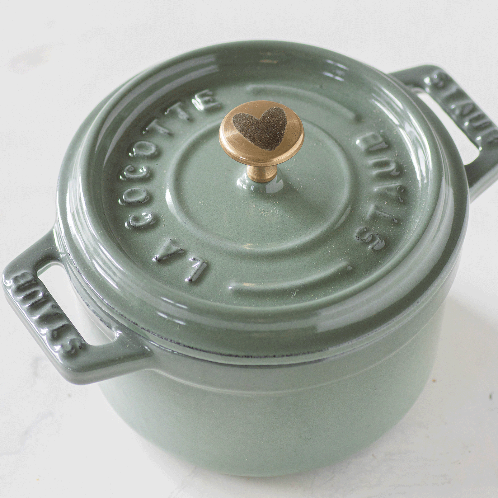 Special Edition: Mini Cocotte by food with love | rund Ø 10 cm in Eukalyptus