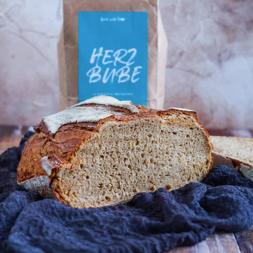 Brotbackmischung «Herzbube» | Weizenmischbrot | 1000g