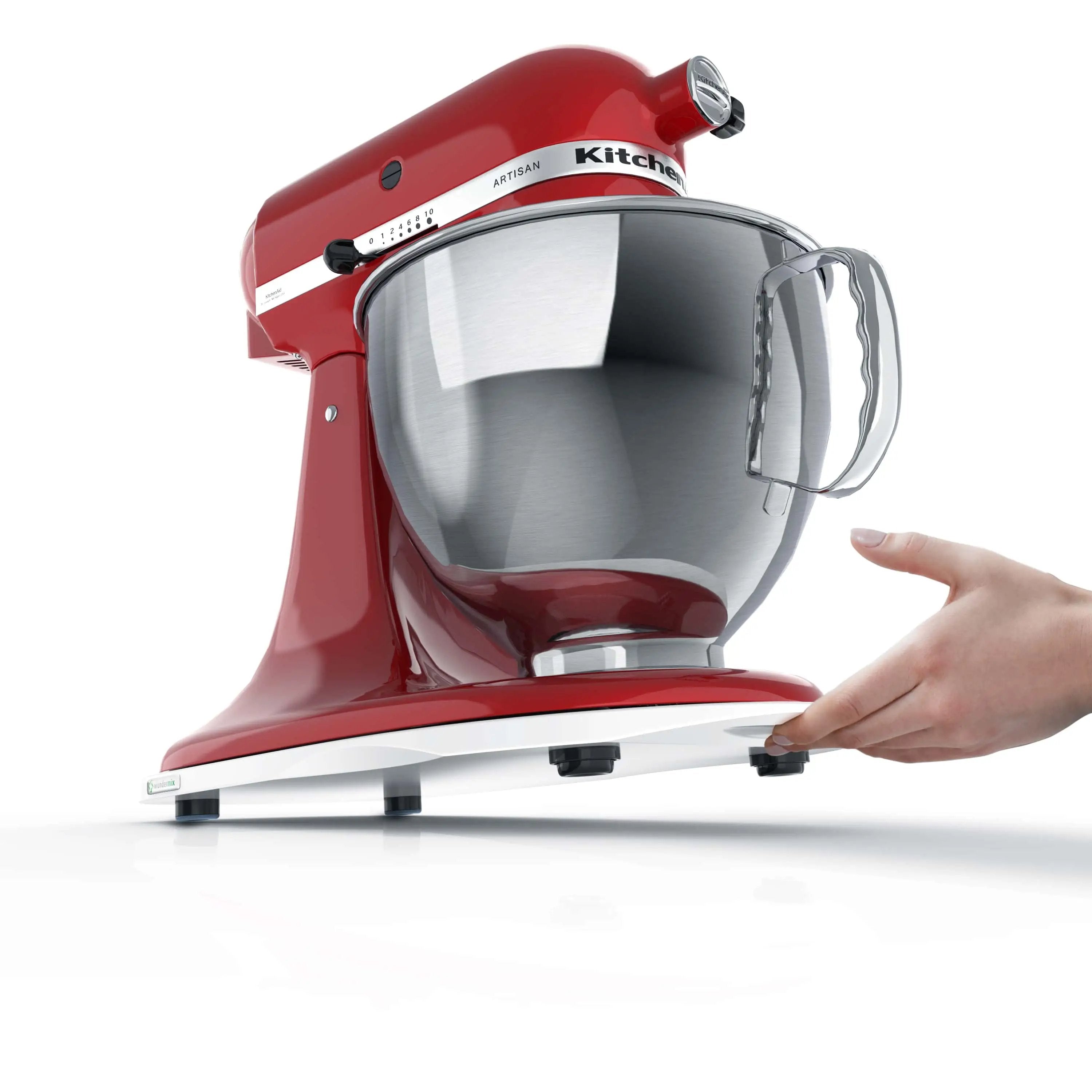 KitchenSlider® M | Alpine White | Gleitbrett für KitchenAid