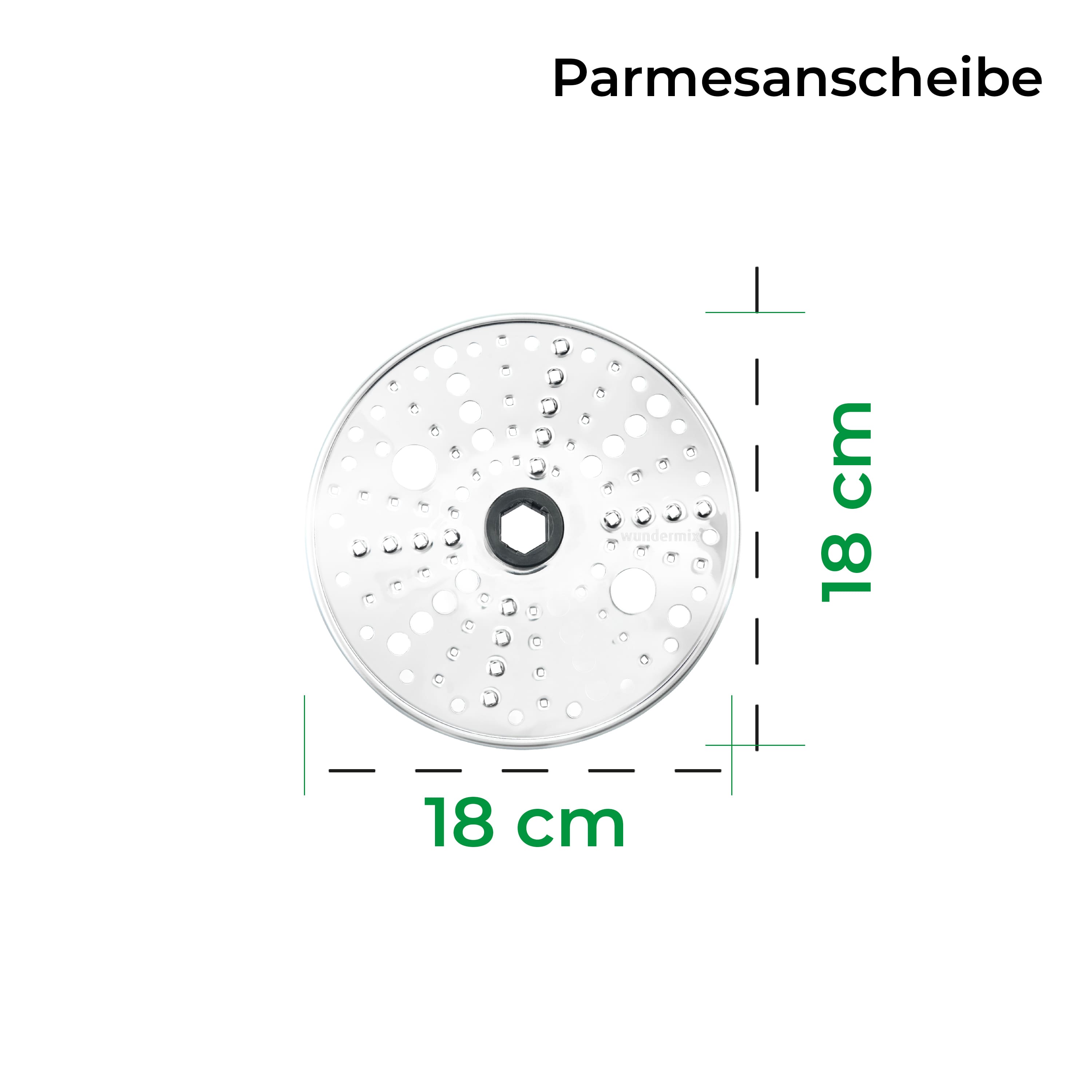 Parmesanscheibe für WunderSlicer