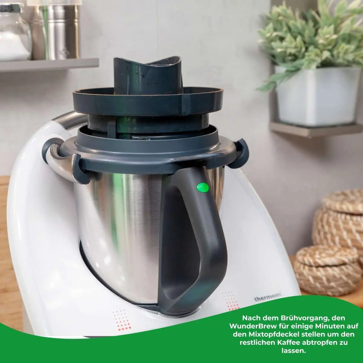 WunderBrew® | Kaffeefilter-Einsatz für Thermomix TM6, TM5