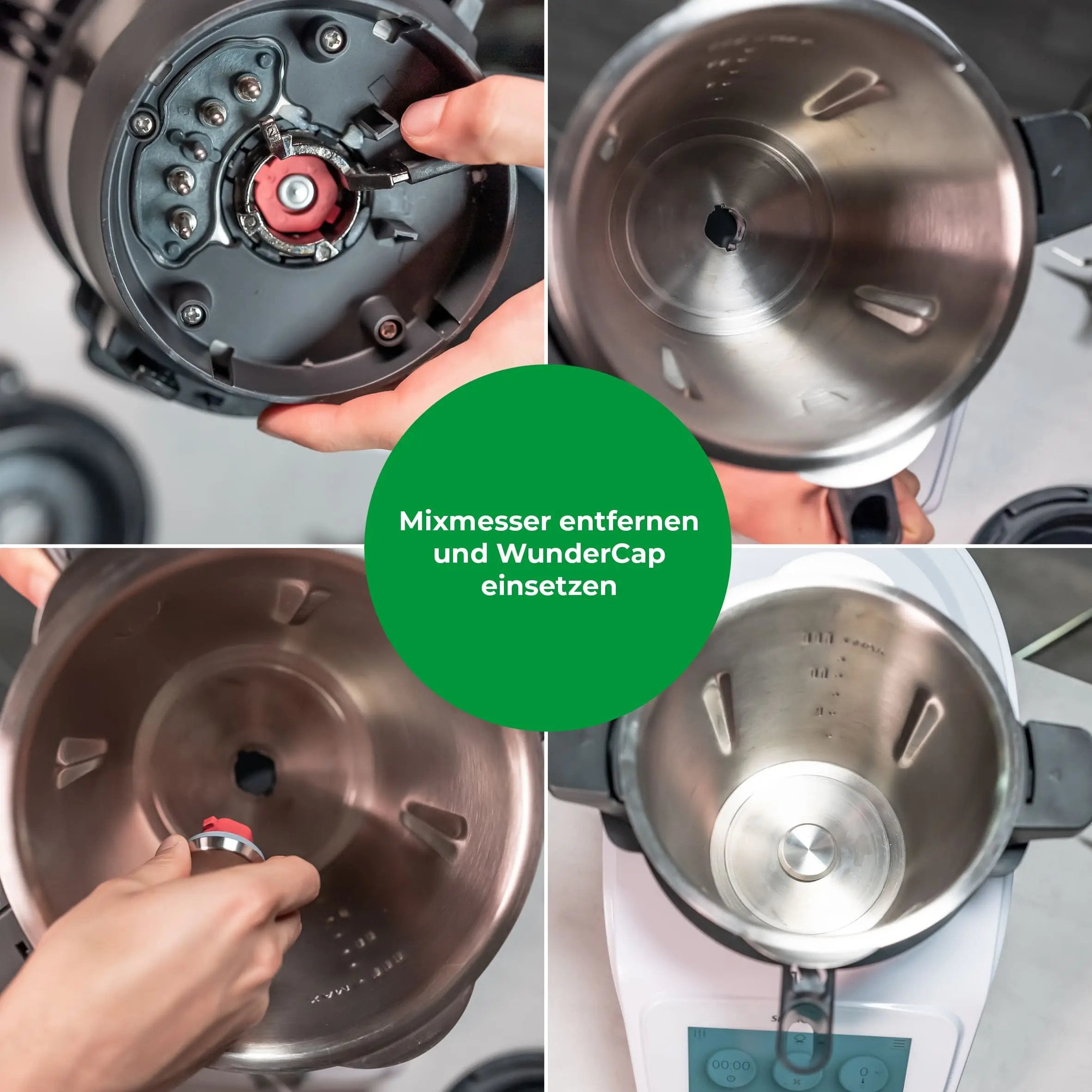 WunderCap® für Monsieur Cuisine Connect, Trend, Smart & Edition Plus