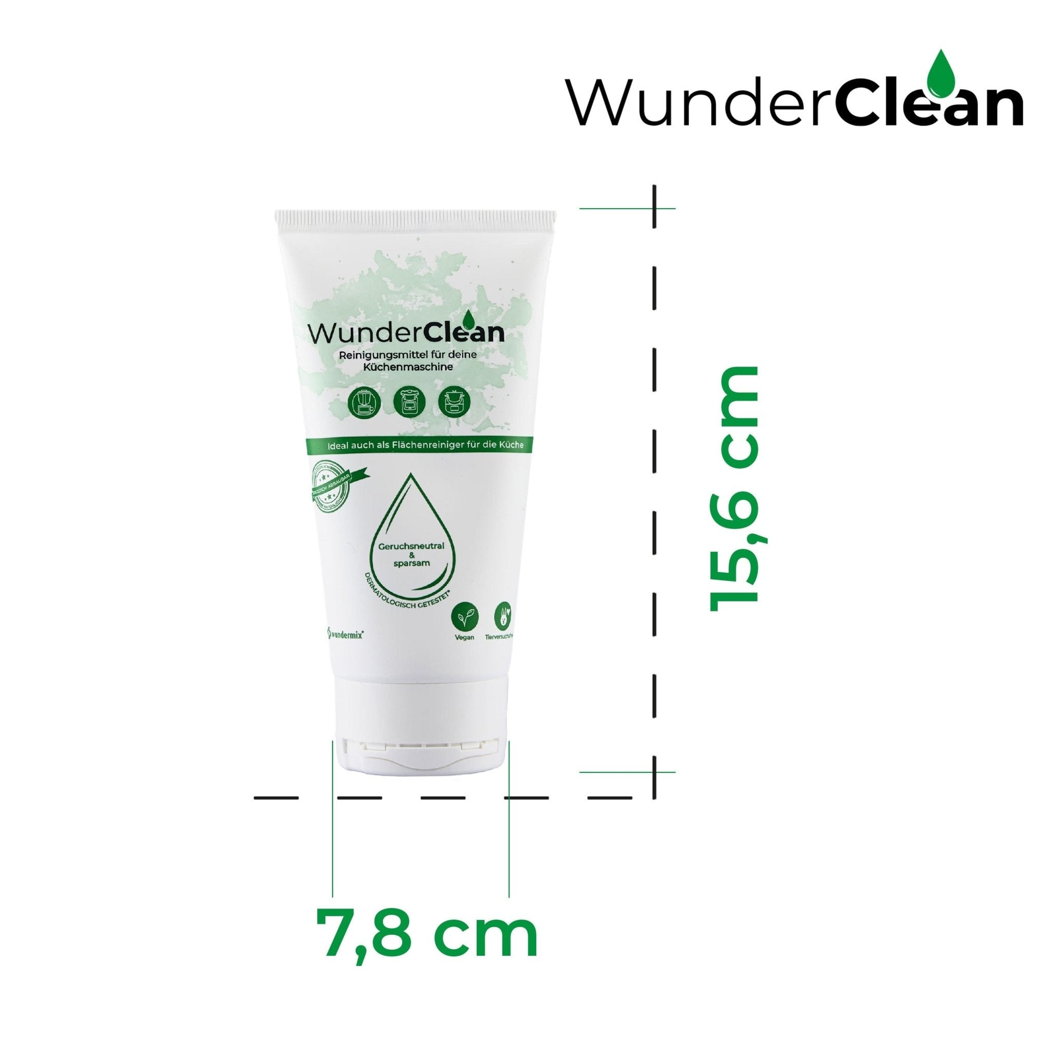 WunderClean Reiniger | Ökologisches Reinigungsmittel in der Tube | 150g