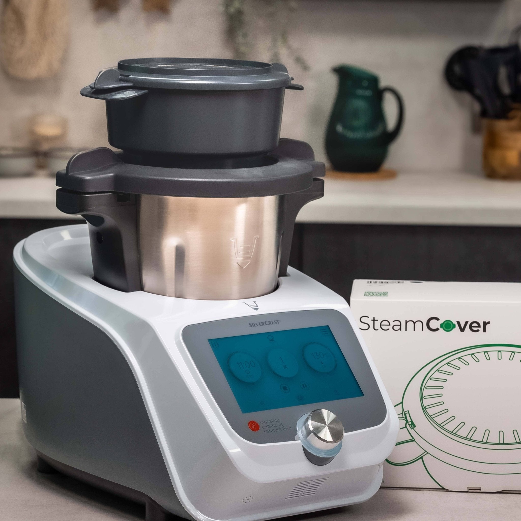 SteamCover®  | Dampf- und Geruchsfilter für den Monsieur Cuisine Smart, Trend & Connect