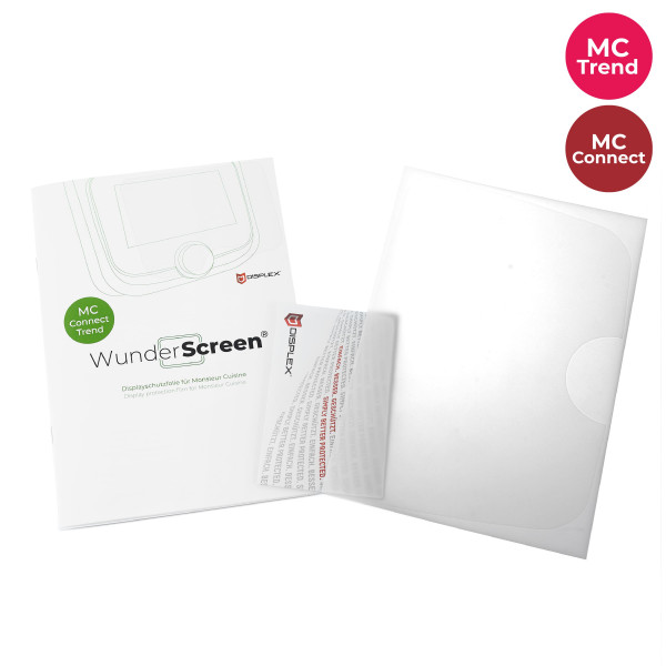 WunderScreen® Hybrid-Glas Displayschutz für Monsieur Cuisine Connect und Trend